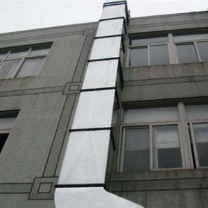 賓館酒店外牆（qiáng）通風管道